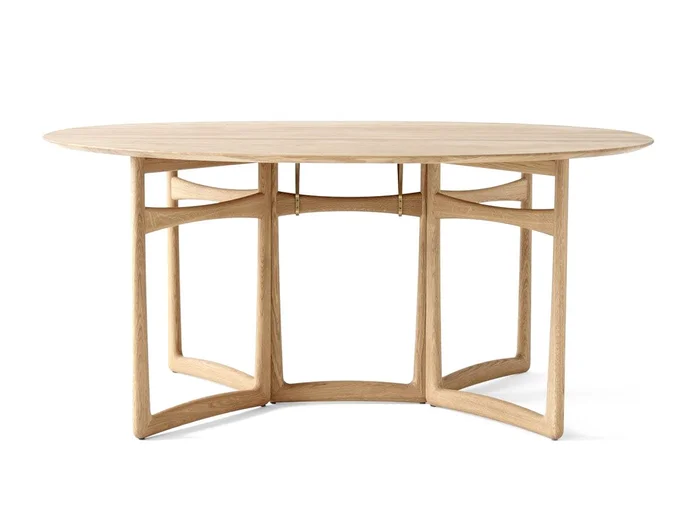 &Tradition Drop Leaf HM6 Esstisch Entworfen von Hvidt & Mølgaard