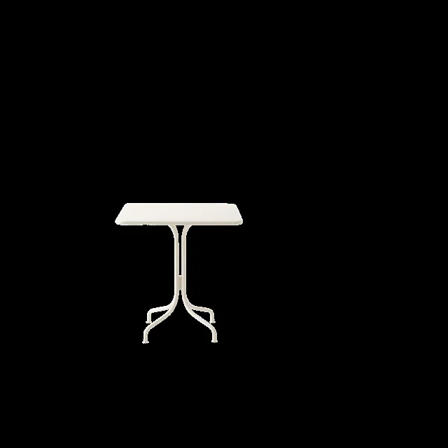 &Tradition Thorvald SC97 Cafétisch 70×70 Elfenbein