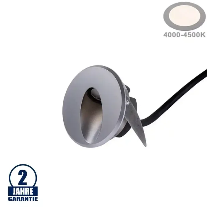 1,3W LED Mini Wandleuchte 24V IP44 Neutralweiß