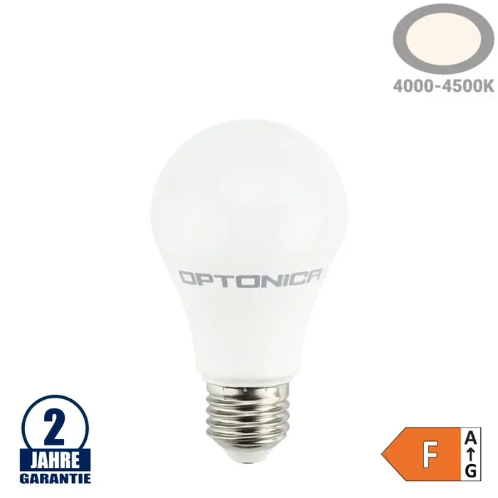 10,5W LED E27 A60 Birne Kunststoff Neutralweiß