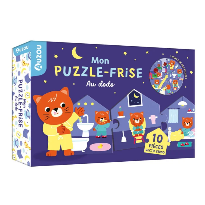 10-teiliges Puzzle frise au dodo Auzou