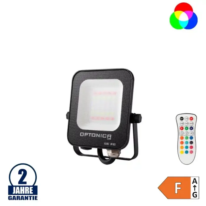 10W LED Fluter RGB inkl. Fernbedienung IP65