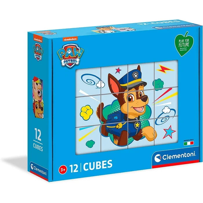 12-teilige Puzzles Paw Patrol Clementoni [Größe 6×21,70×19 cm]