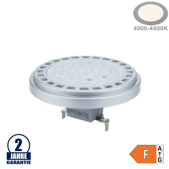 12W LED AR111/G53 12V AC/DC 30° Neutralweiß