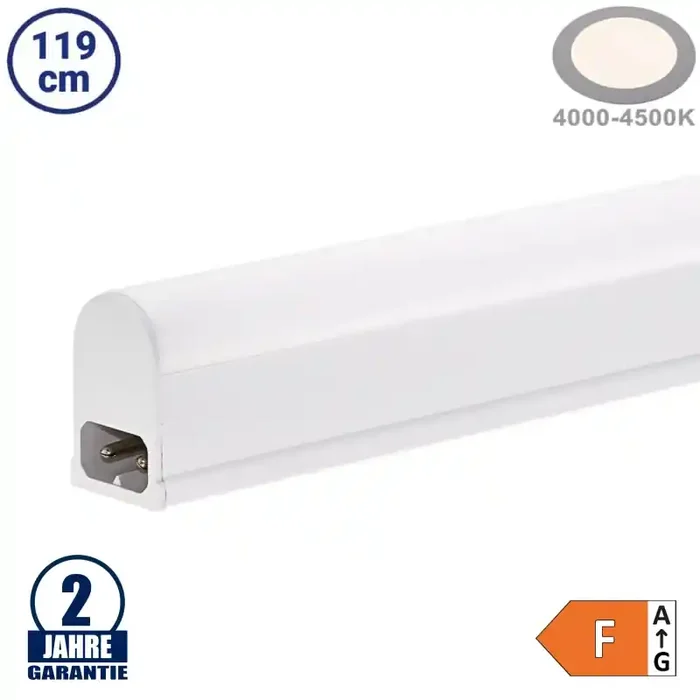 13W LED Unterschrankleuchte T5 119cm Neutralweiß