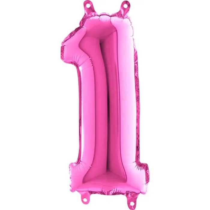 14″ Folienzahl „1“ Blue