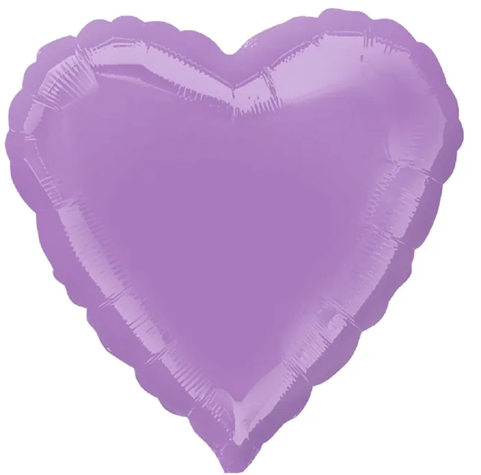 14″ Jelly Heart Pastel Lavender (ibrex)