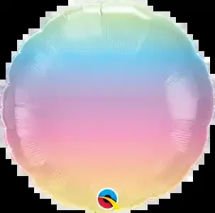 18″ Rund Satin White (unverpackt)