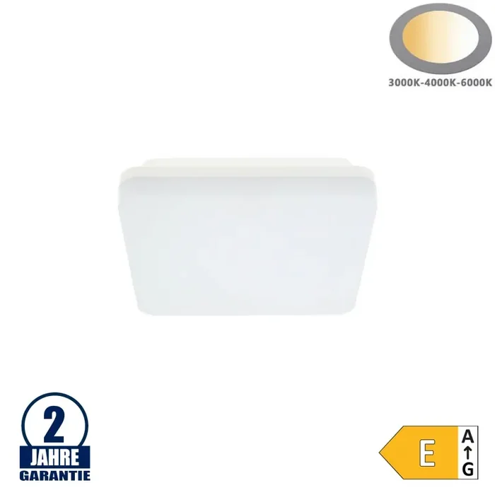 18W LED Aufbau Leuchte Quadratisch CCT IP54