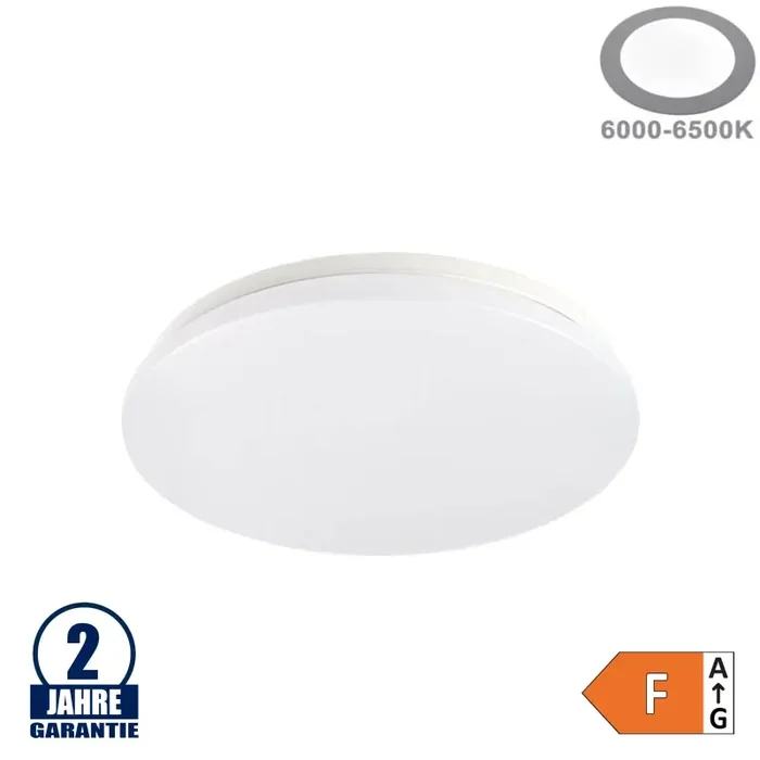 18W LED Deckenleuchte Matt Kaltweiß