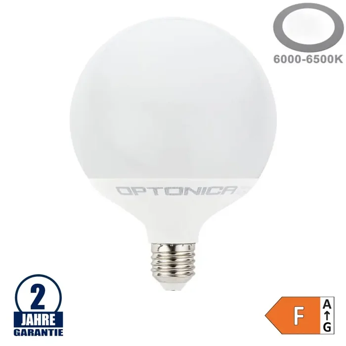 18W LED E27 G120 Birne Kunststoff Kaltweiß