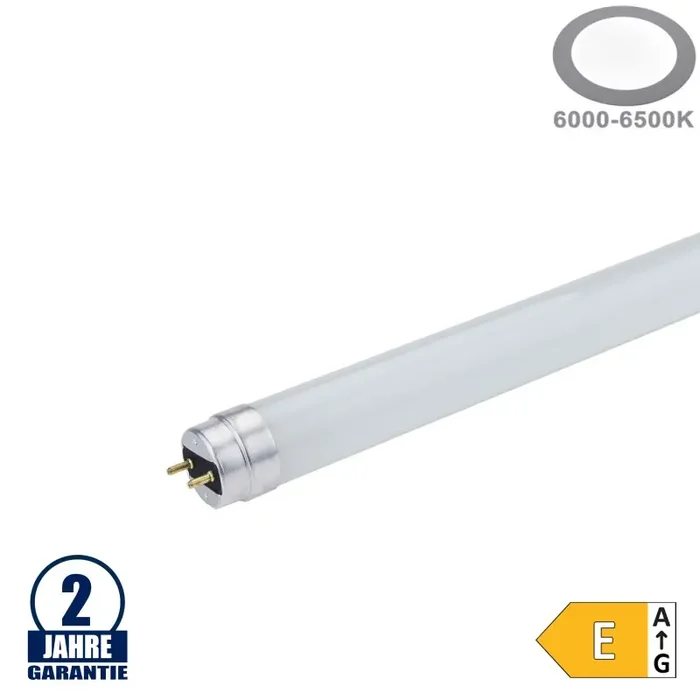 18W LED T8 Glas Röhre 120cm Kaltweiß HL