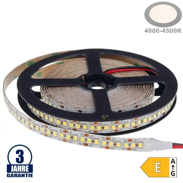198SMD/m 20W/m 12V Professional LED Streifen 2835 Neutralweiß 1m