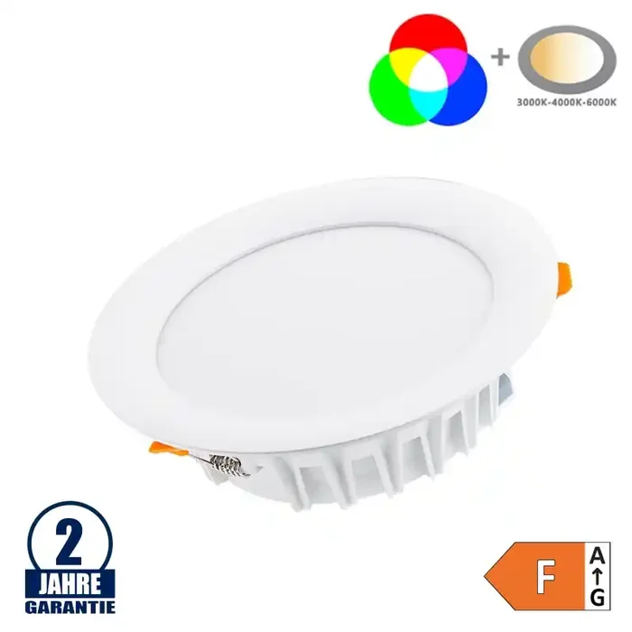 2.4GHz RGB+CCT LED Downlight 18W