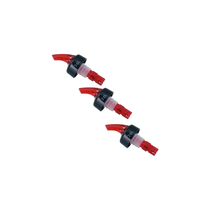 2 cl Portionierer in rot 3er