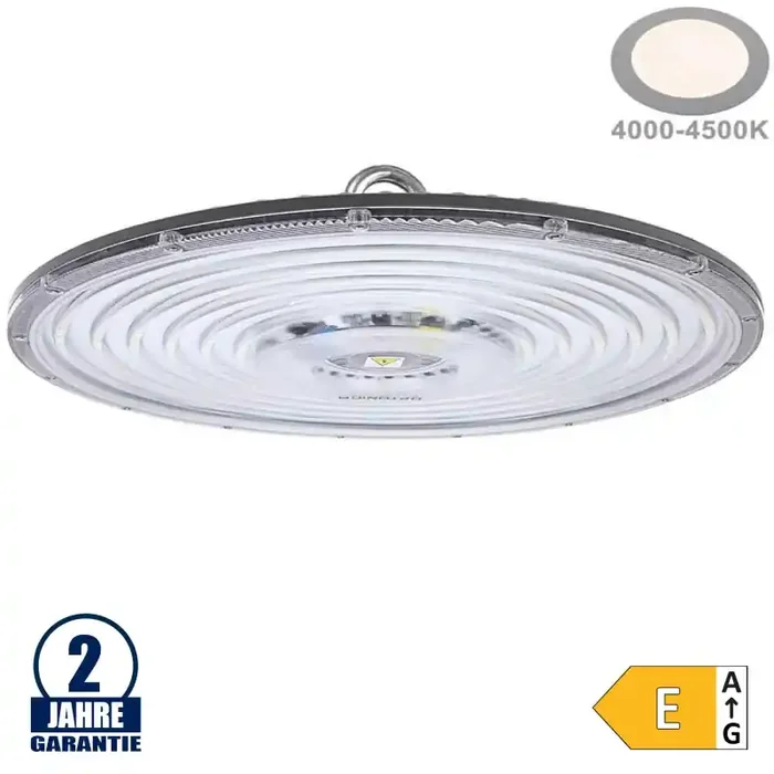 200W Hallenleuchte Slim Line Neutralweiß IK08 IP65