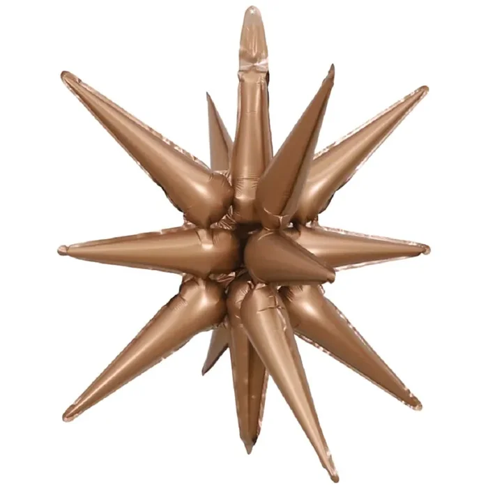 24″ Deco-Bicolor Squares Satin Cream & Chocolate