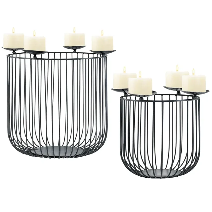 2er Set Kerzenhalter Donato