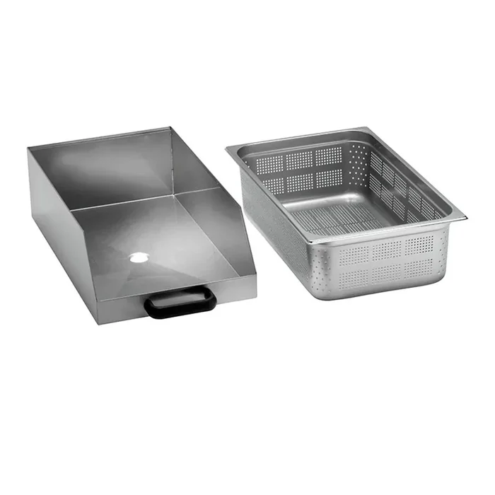 2tlg. Auffangschale für Kartoffelschälmaschine