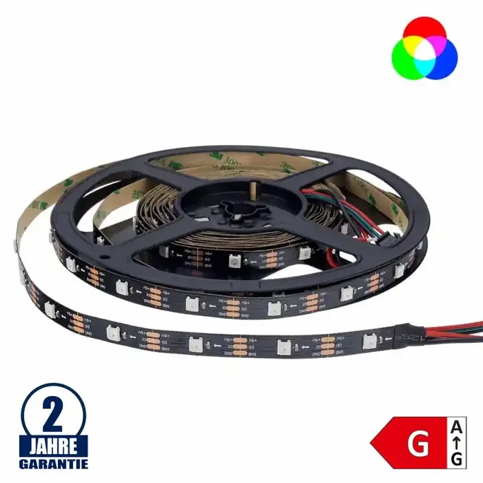 30SMD/m 8W/m 5V Digital LED Streifen 30 Pixel 1m