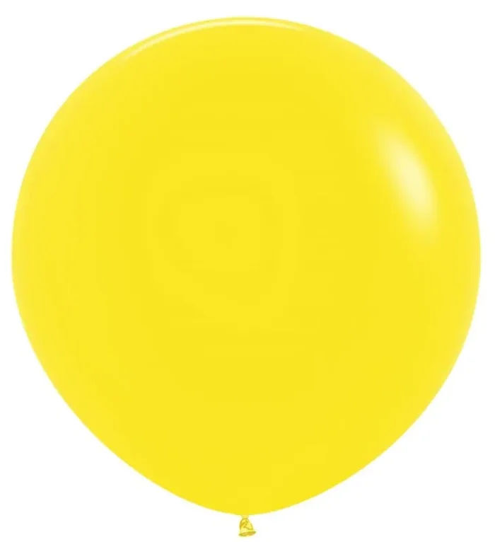36″ Riesenballon Macaron Yellow (2 Stück)
