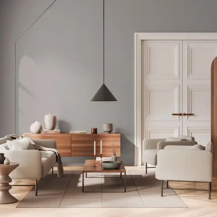 3D-Tapete Wellenmuster Silber Grau – Moderne Vliestapete glänzend strukturiert