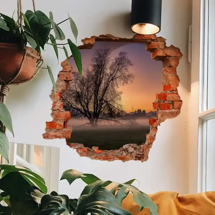 3D Wandtattoo Cuadrado – The Fog