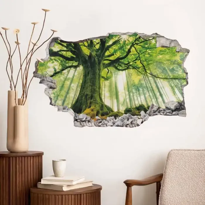 3D Wandtattoo Kiciak – Märchenwald