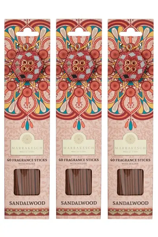 3er Set Räucherstäbchen Sandelholz