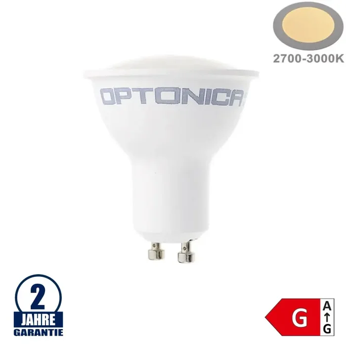 4,5W LED SMD GU10 Spot 110° Warmweiß
