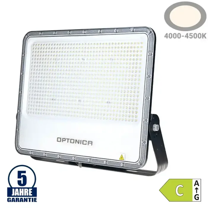 400W LED Fluter Professional Schwarz Neutralweiß