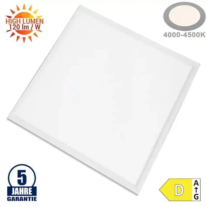 40W 60x60cm LED Panel Neutralweiß UGR 19 120LM/W