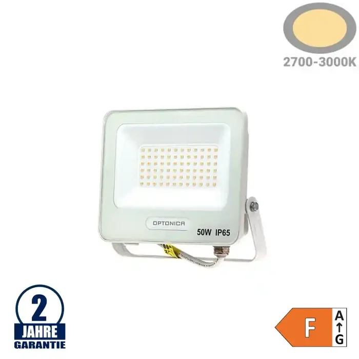 50W LED SMD Fluter Weiß Warmweiß