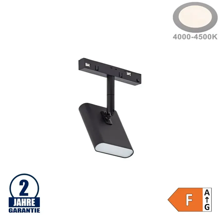 5W Schienenspot für 48V Stromschiene R20 u. R35 Magnetic Line Neutralweiß