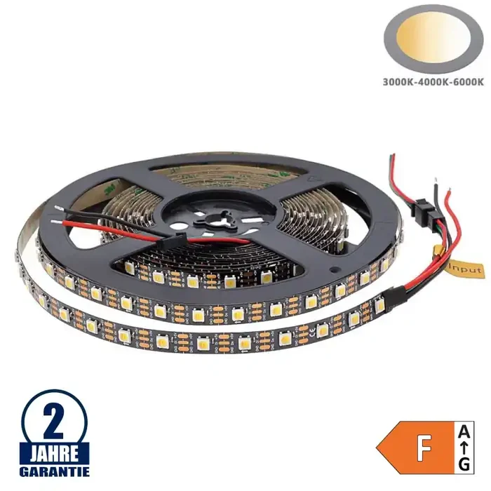 60SMD/m 12W/m 5V Digital CCT+A LED Streifen 1m