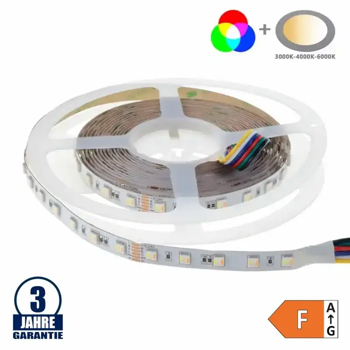 60SMD/m 20W/m 24V Professional Led Streifen RGB+CCT 1m