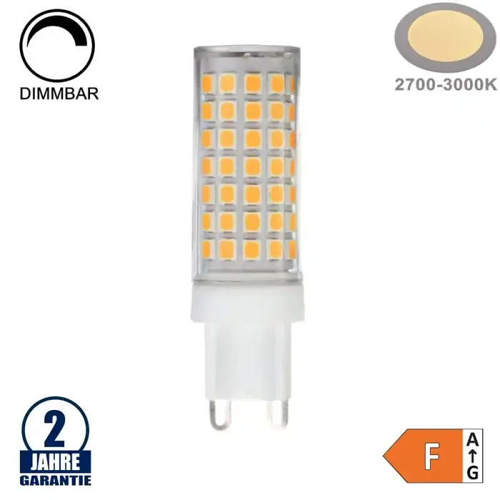 6W LED G9 230V Warmweiß Dimmbar