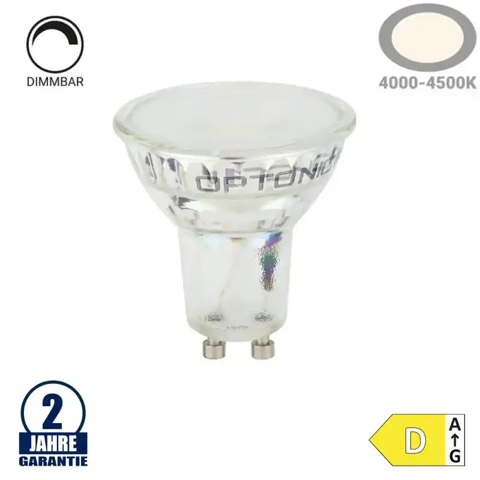 6W LED GU10 Spot Neutralweiß Dimmbar