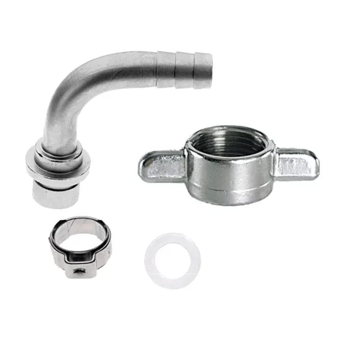 7 mm gebogen 4-teilig Bierschlauchtüllenset