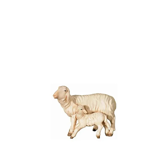 A-Pecora e agnello in piedi