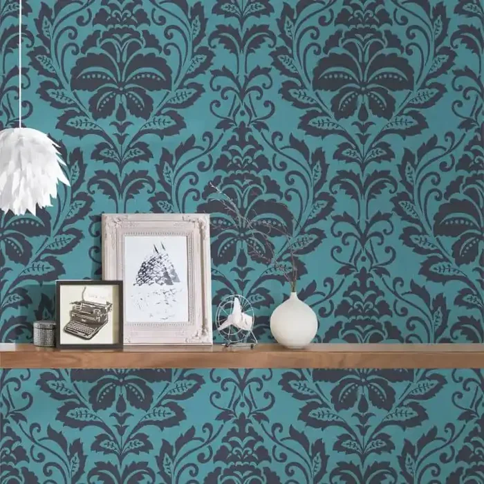 A.S. Création Vliestapete Attractive Barocktapete mit Ornamenten blau, grau