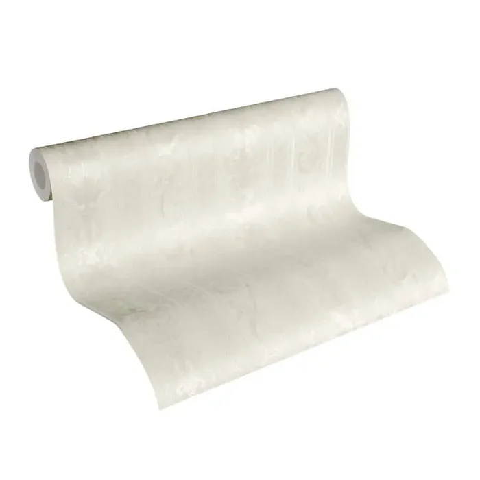 A.S. Création Vliestapete Concerto Barocktapete mit Ornamenten creme, grau