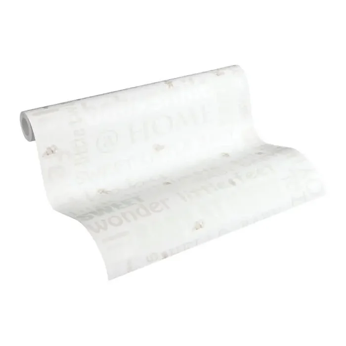 A.S. Création Vliestapete Little Stars Kinderzimmertapete für Babys grün, metallic, weiß