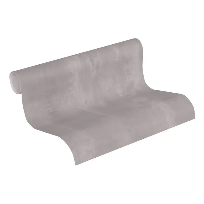 A.S. Création Vliestapete Neue Bude 2.0 Tropical Concret Unitapete einfarbig grau