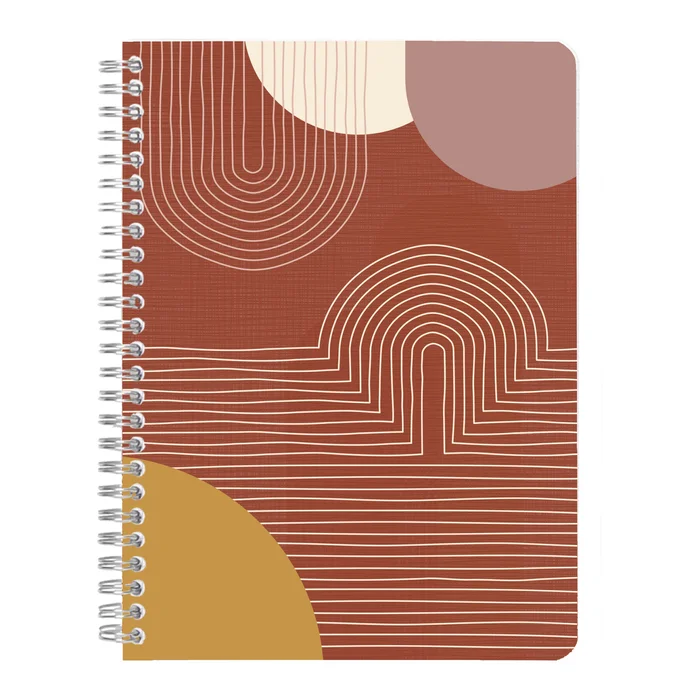 A5-Notizbuch 148 linierte Seiten Clairefontaine Terracotta [Größe 14,8×21 cm]