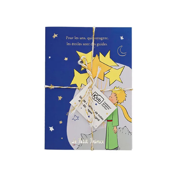 A6-Notizbuch Kiub avec Ficelle Le Petit Prince