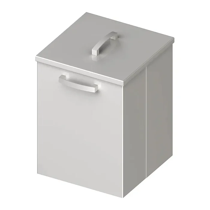 Abfallbehälter, 350x350x680 mm, verschweißt