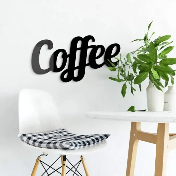 Acrylbuchstaben Coffee Kurrent