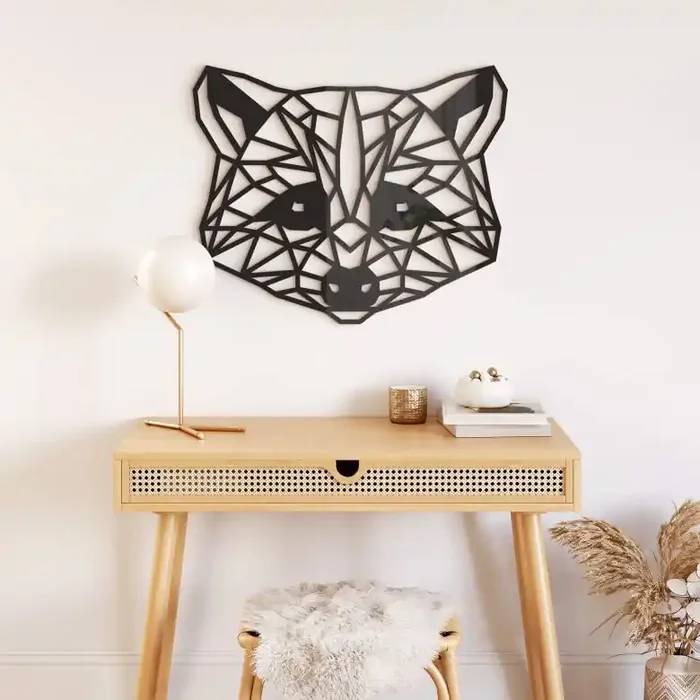 Acryldeko Origami Waschbär