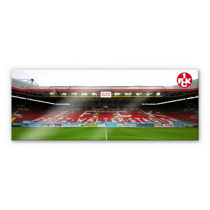 Acrylglasbild 1. FC Kaiserslautern Stadion Tribüne – Panorama